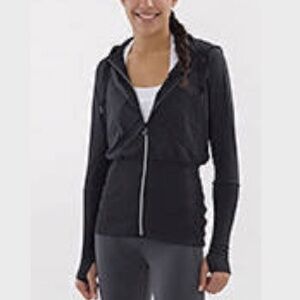 Lululemon Lift Your Spirits Jacket Coal Gray Size 6
